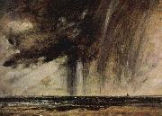 John Constable, Constable Seascape Study with Rain Cloud c.1824